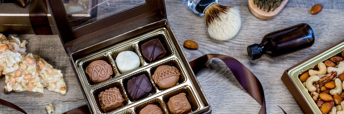Brown Ribbon Box – Florence's Chocolates